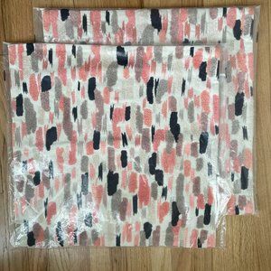 NEW Set of 2 West Elm Embroidered Pillow Cover